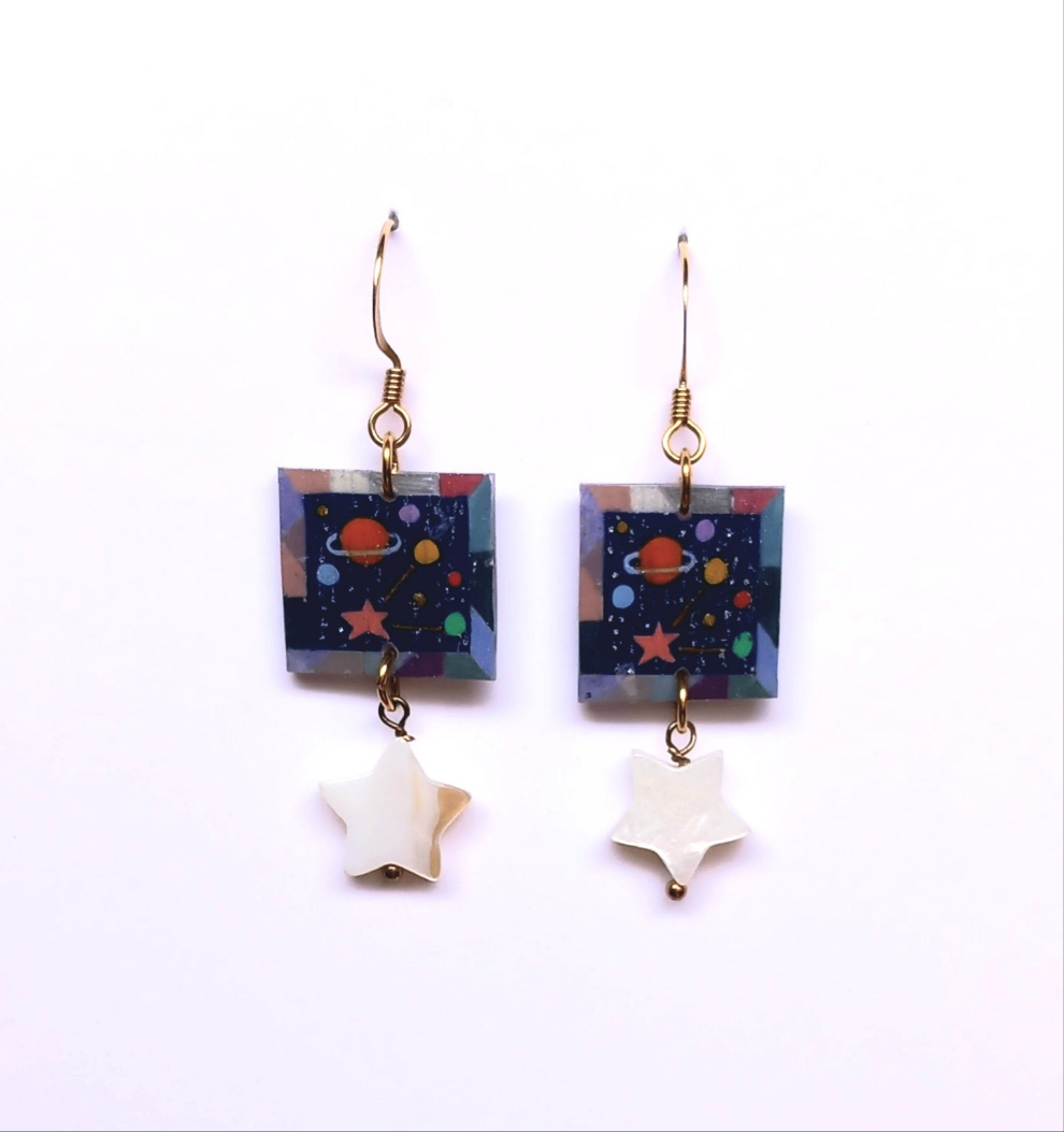 Mes petits tableaux, avec charms