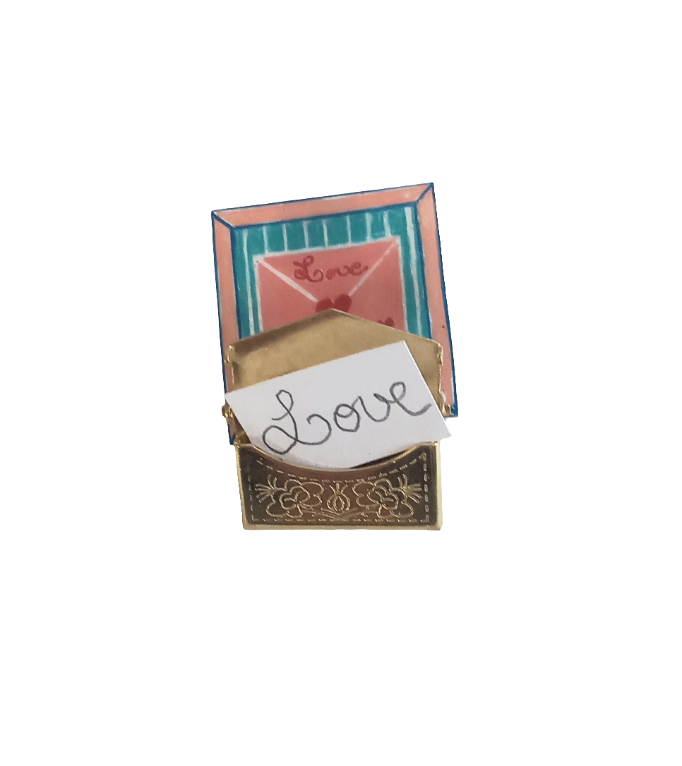 Broche Love letter